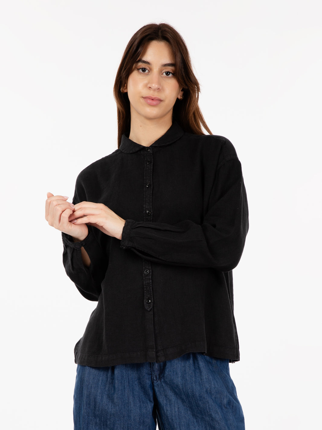 Marianne long sleeve shirt black