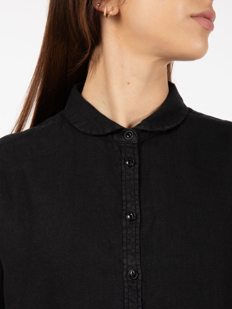 YMC - Marianne long sleeve shirt black