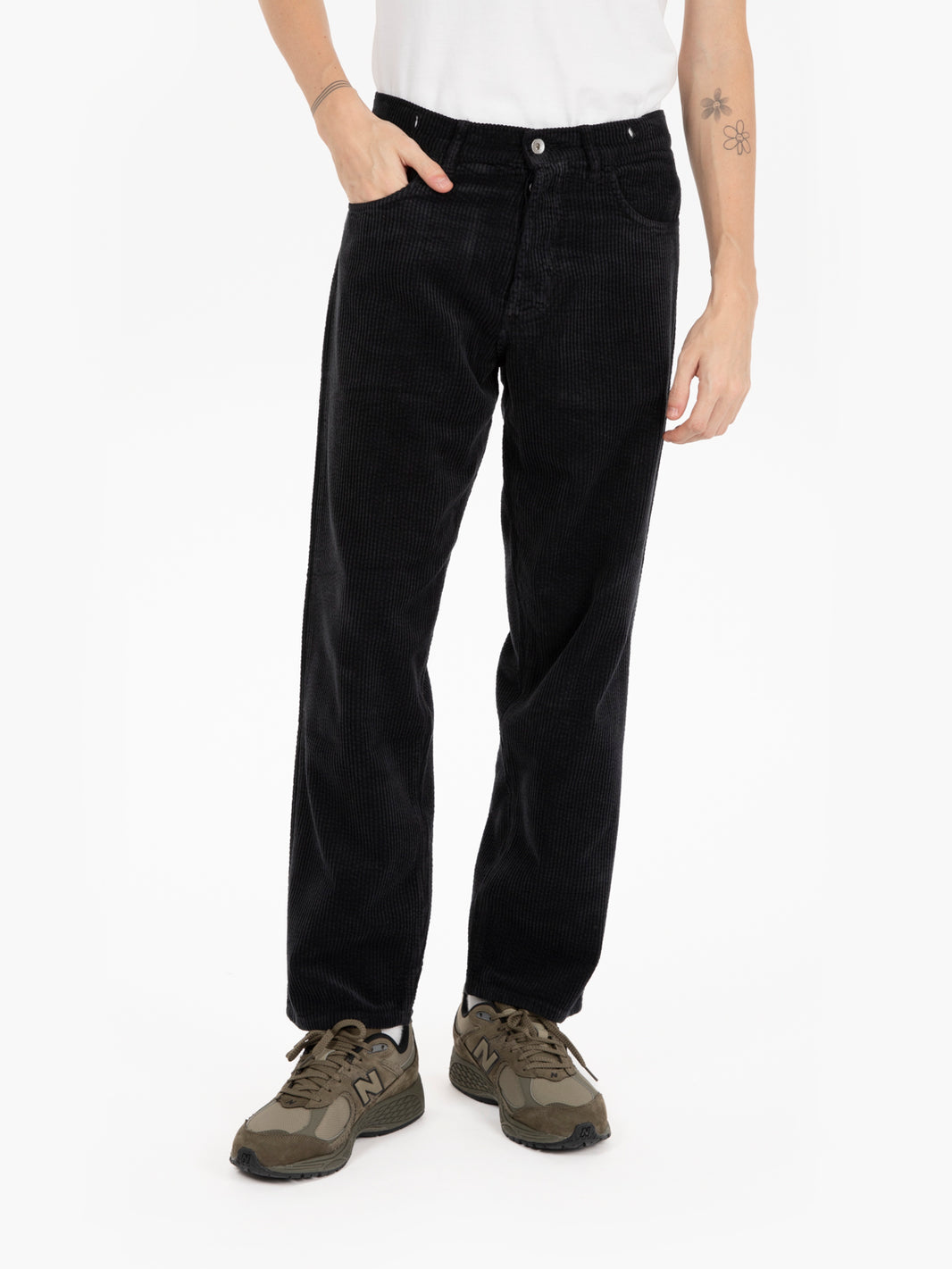 Bez Jean black velvet trousers