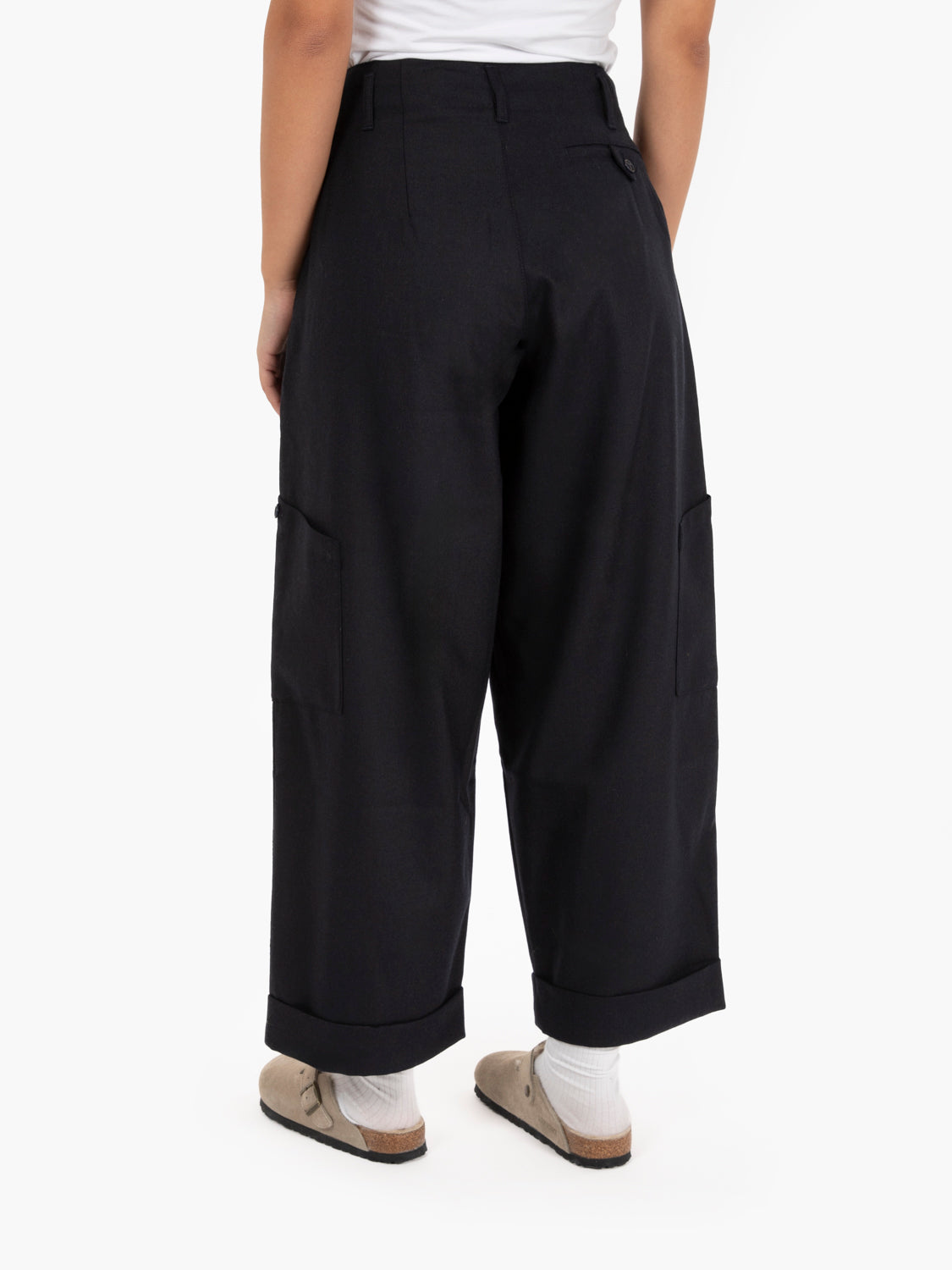 Grease navy pants