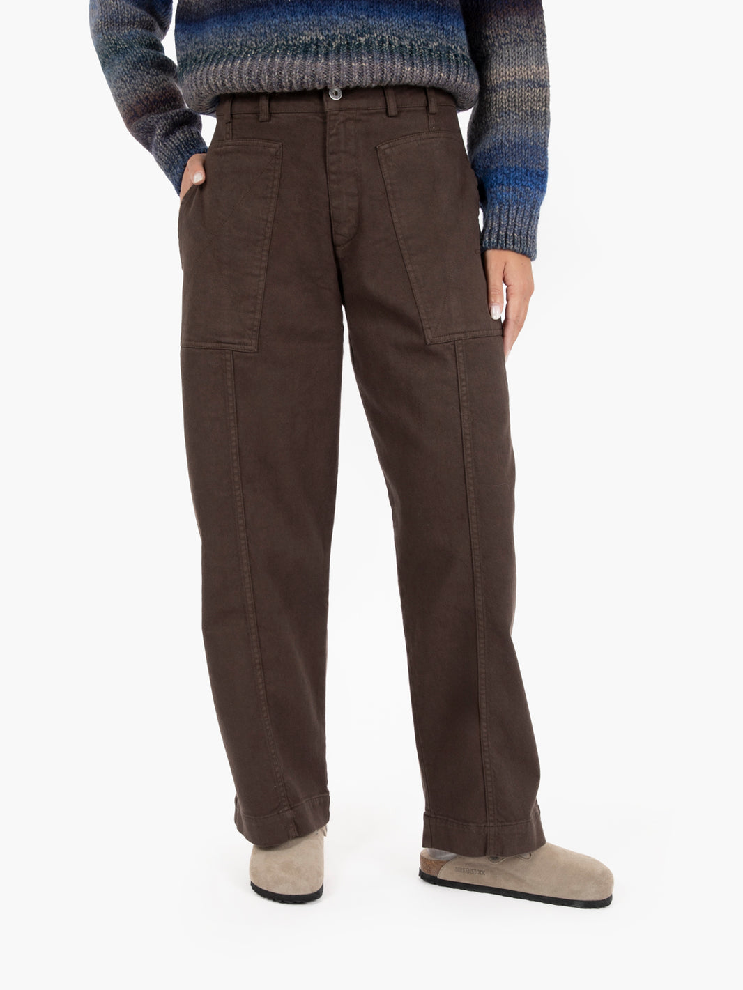 Peggy brown trousers