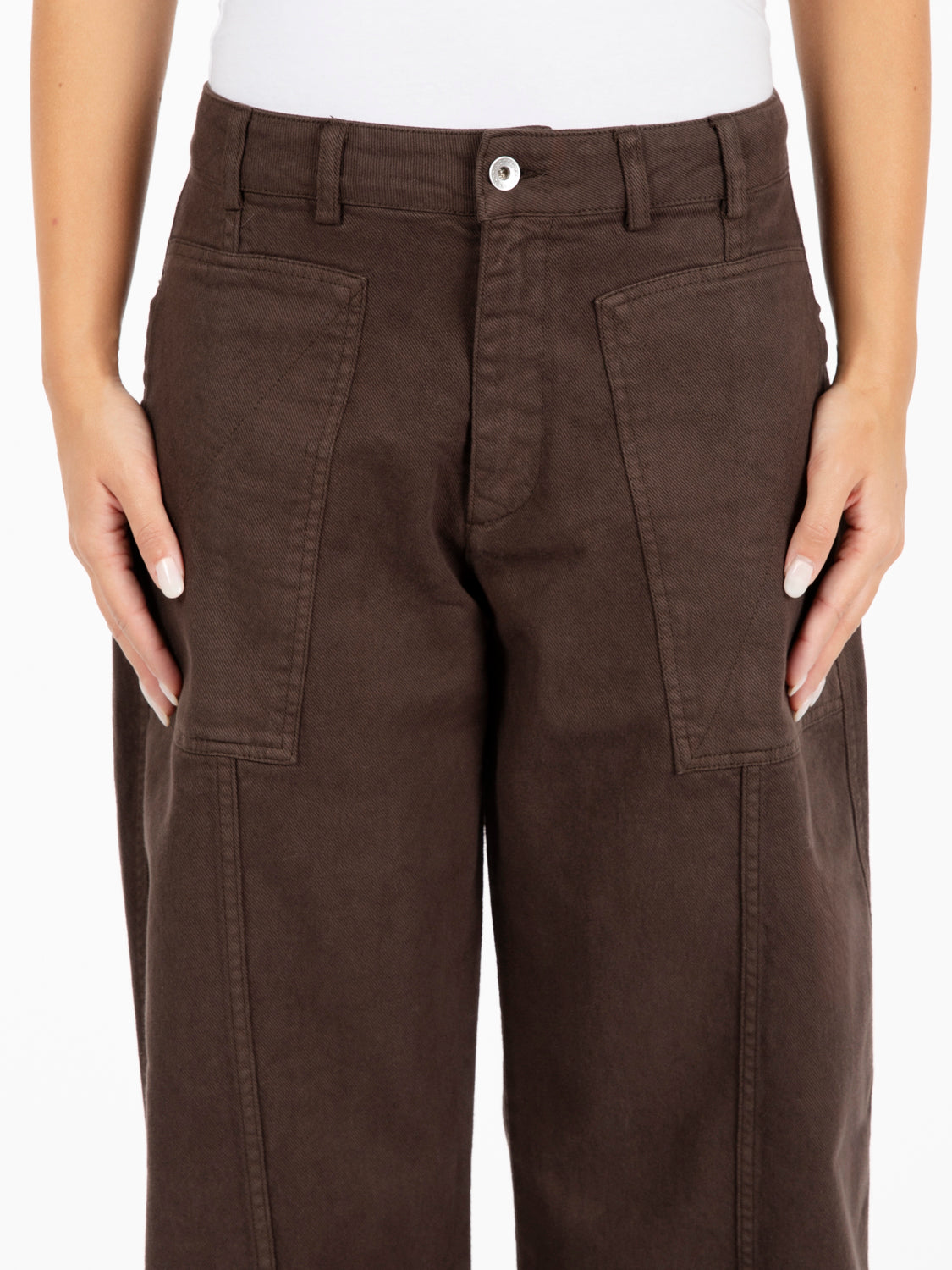 Pantaloni Peggy brown
