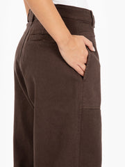 YMC - Pantaloni Peggy brown