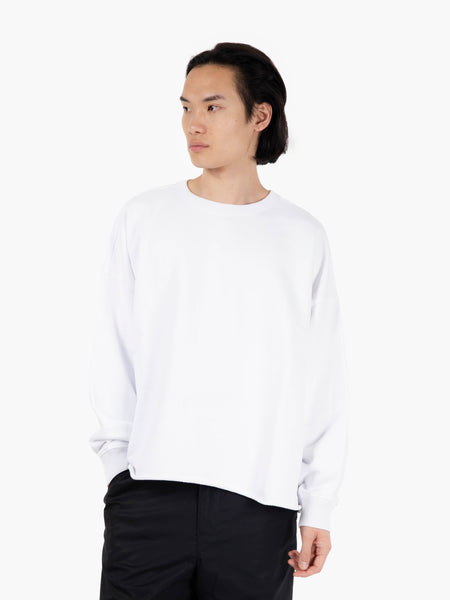 Studio swatshirt oversize white