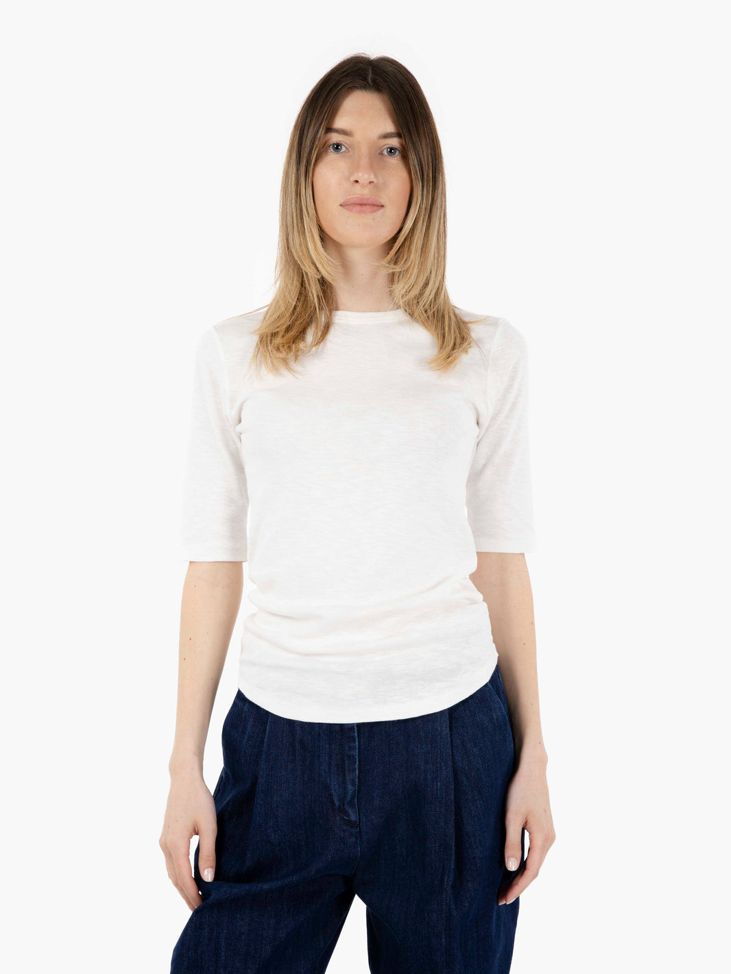 T-shirt a 3/4 Charlotte white