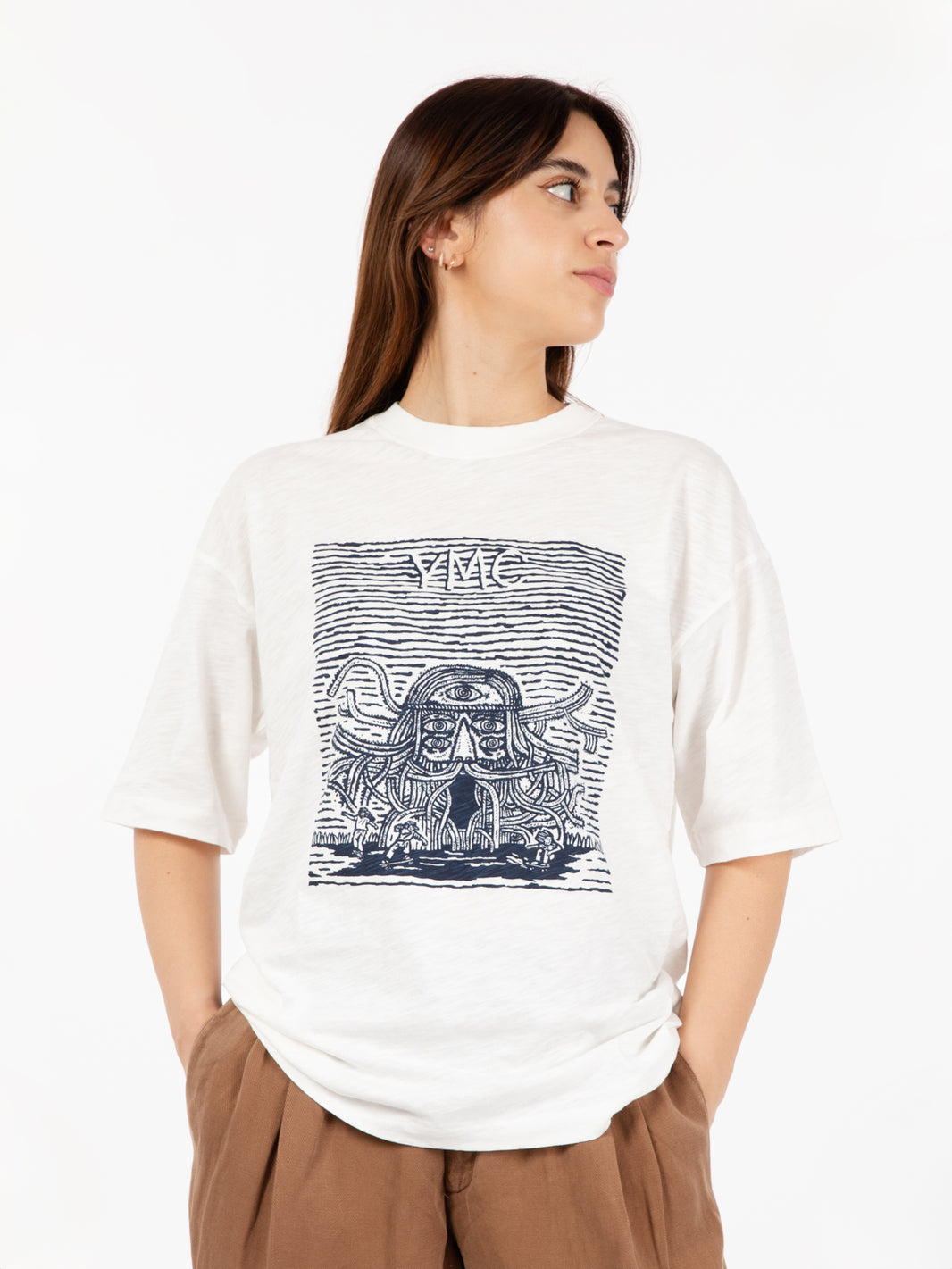 T-shirt Mystery machine white