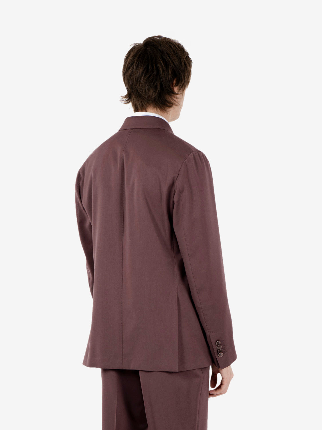 Abito doppiopetto vinaccia