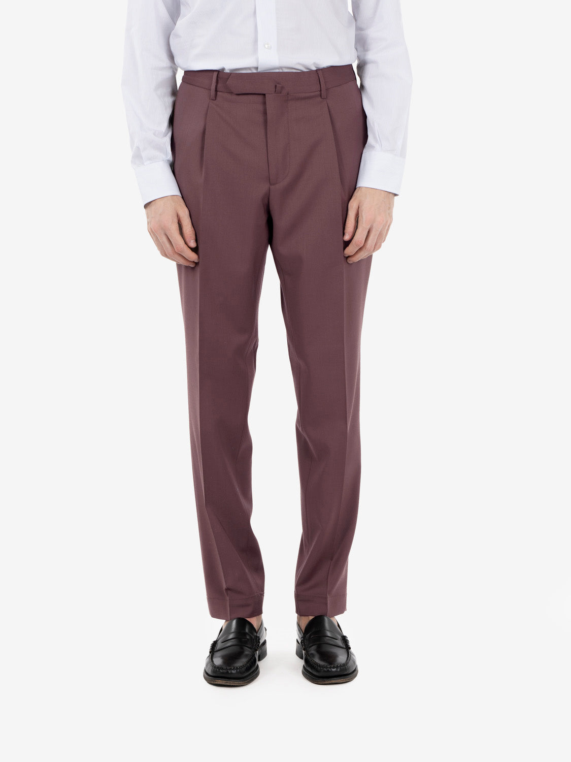 Abito doppiopetto vinaccia