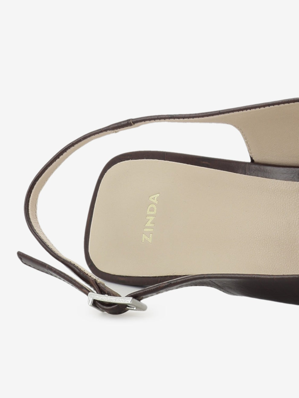 Slingback Anguila choco