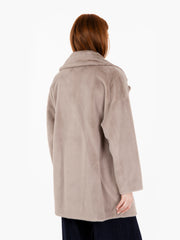 ZOE PARIS - Cappotto corto over Mimi grigio