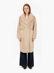 ZOE PARIS - Cappotto doppiopetto Mimi beige