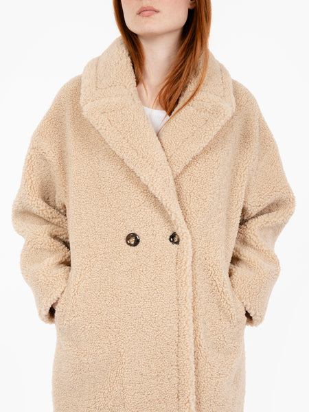 Cappotto doppiopetto ML Yogi beige