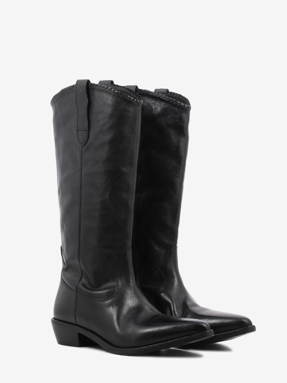 Stivale Maia tamponato wash black