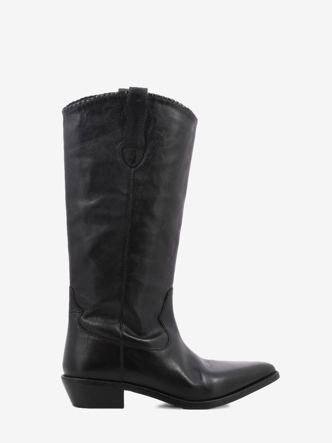 Stivale Maia tamponato wash black