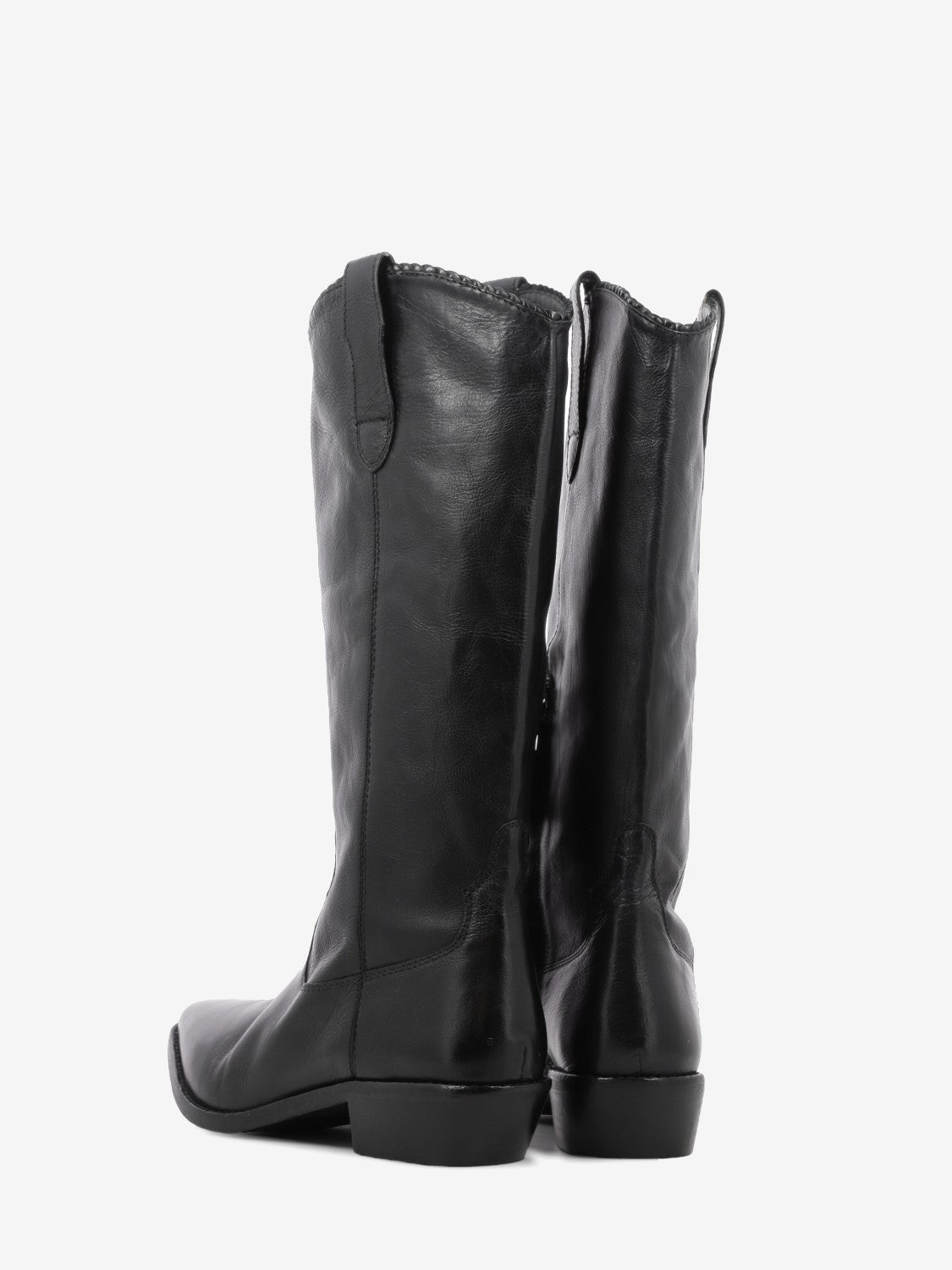 Stivale Maia tamponato wash black