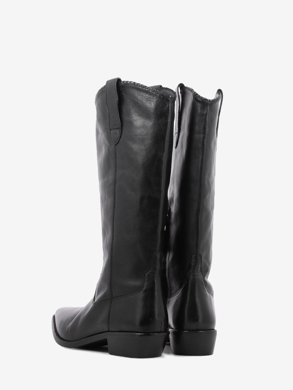 Stivale Maia tamponato wash black