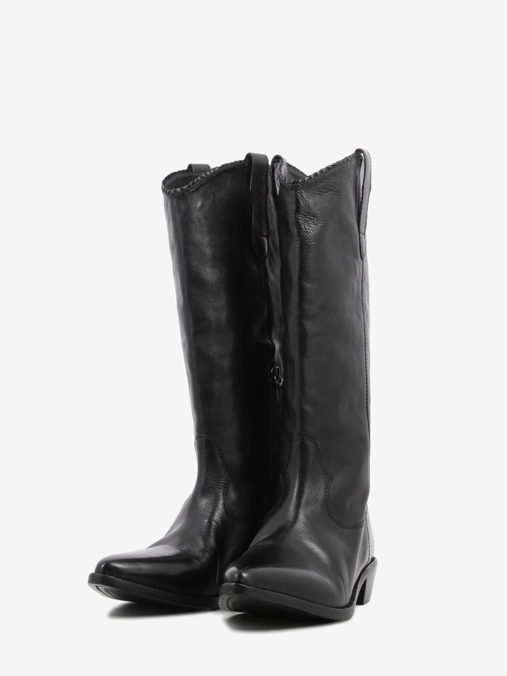 Stivale Maia tamponato wash black