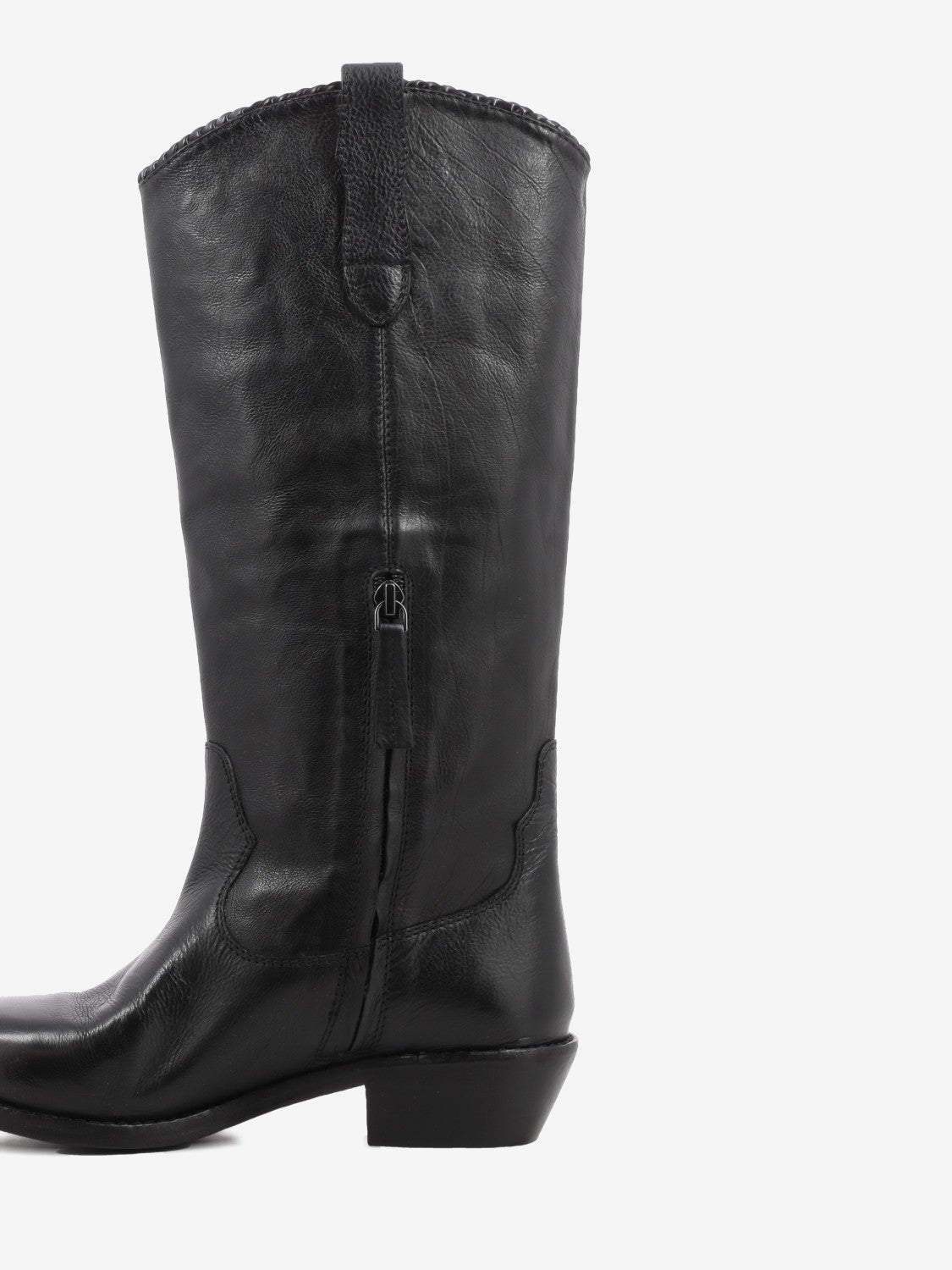 Stivale Maia tamponato wash black