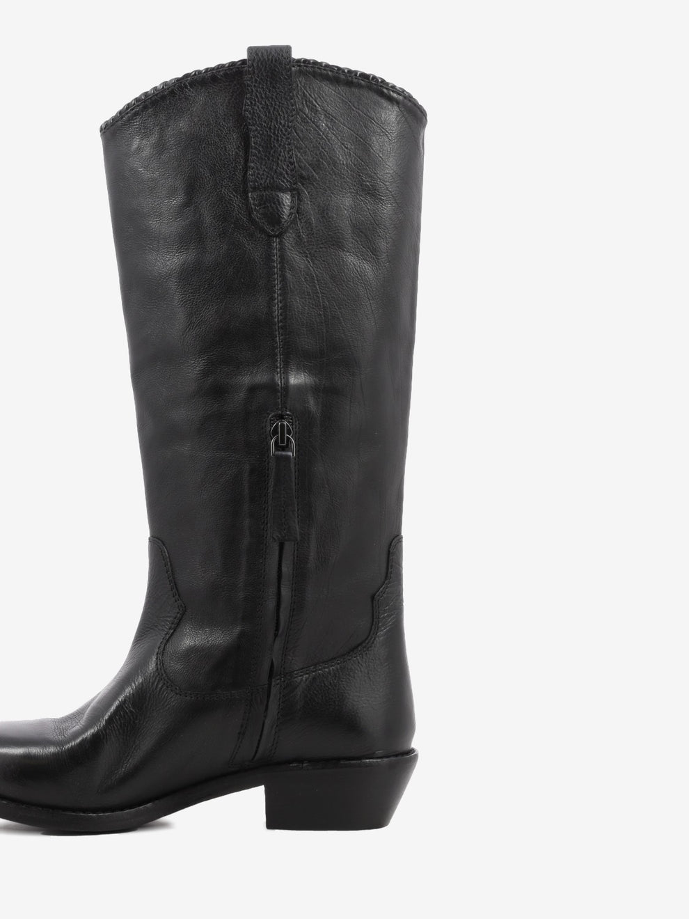 Stivale Maia tamponato wash black