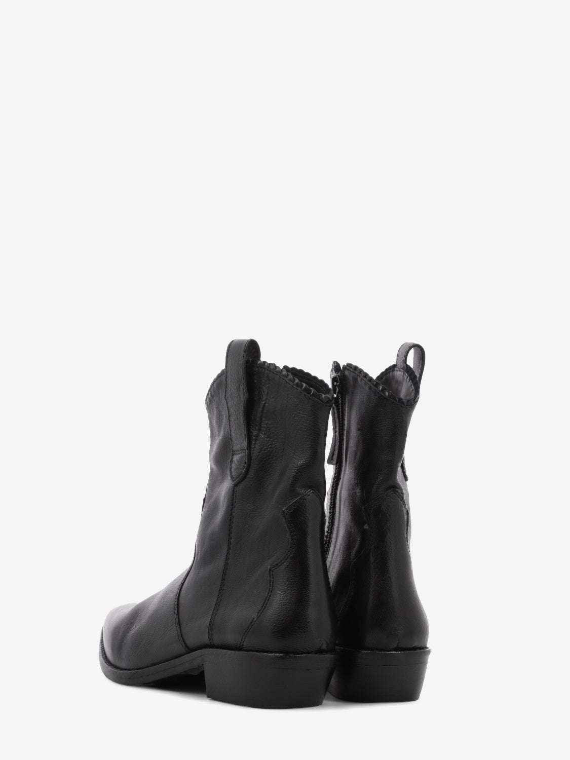 Texano Maia tamponato wash black