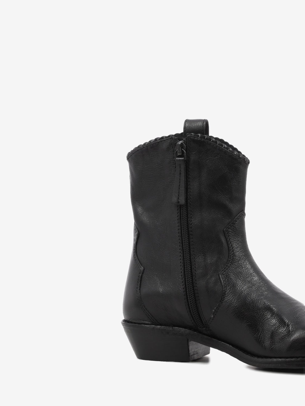 Texano Maia tamponato wash black