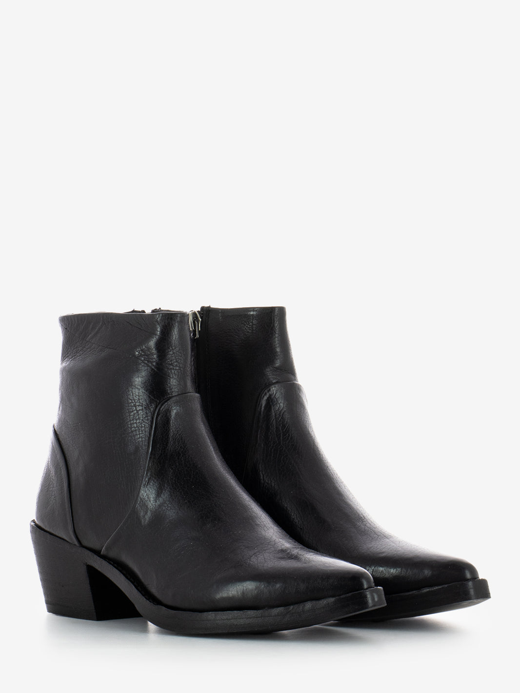 MASCARA BOOT LEATHER BOTTOM BLACK 252-21-15-TA_BLA