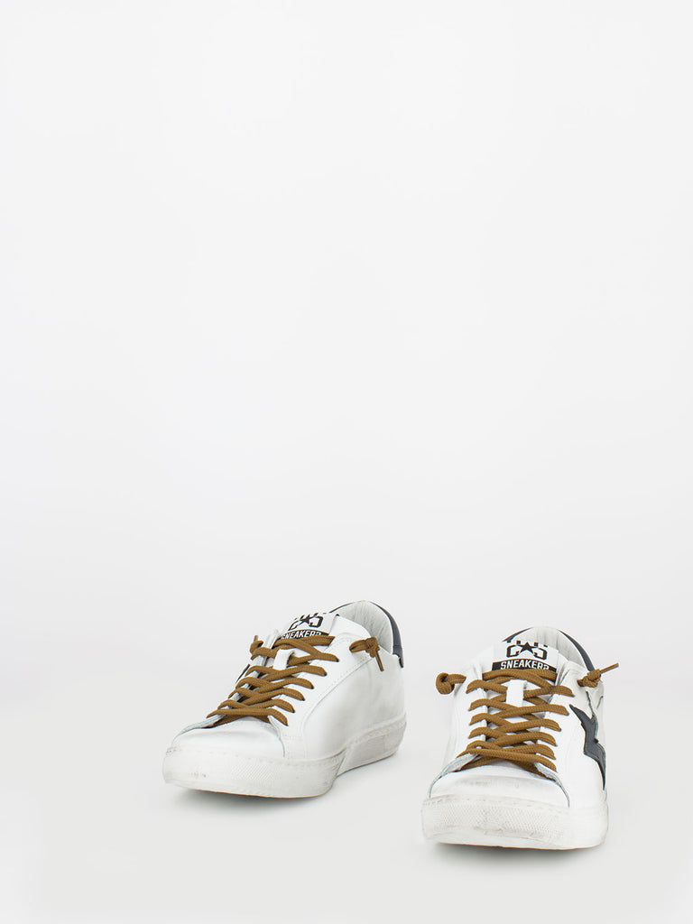2STAR - Sneakers low bianco / blu