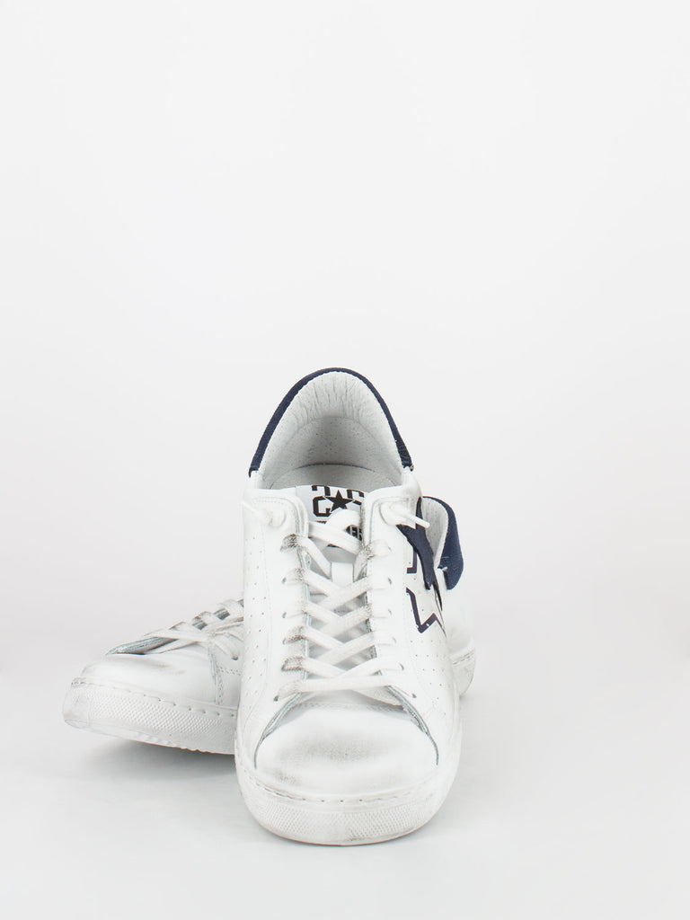 2STAR - Sneakers low bianco / blu