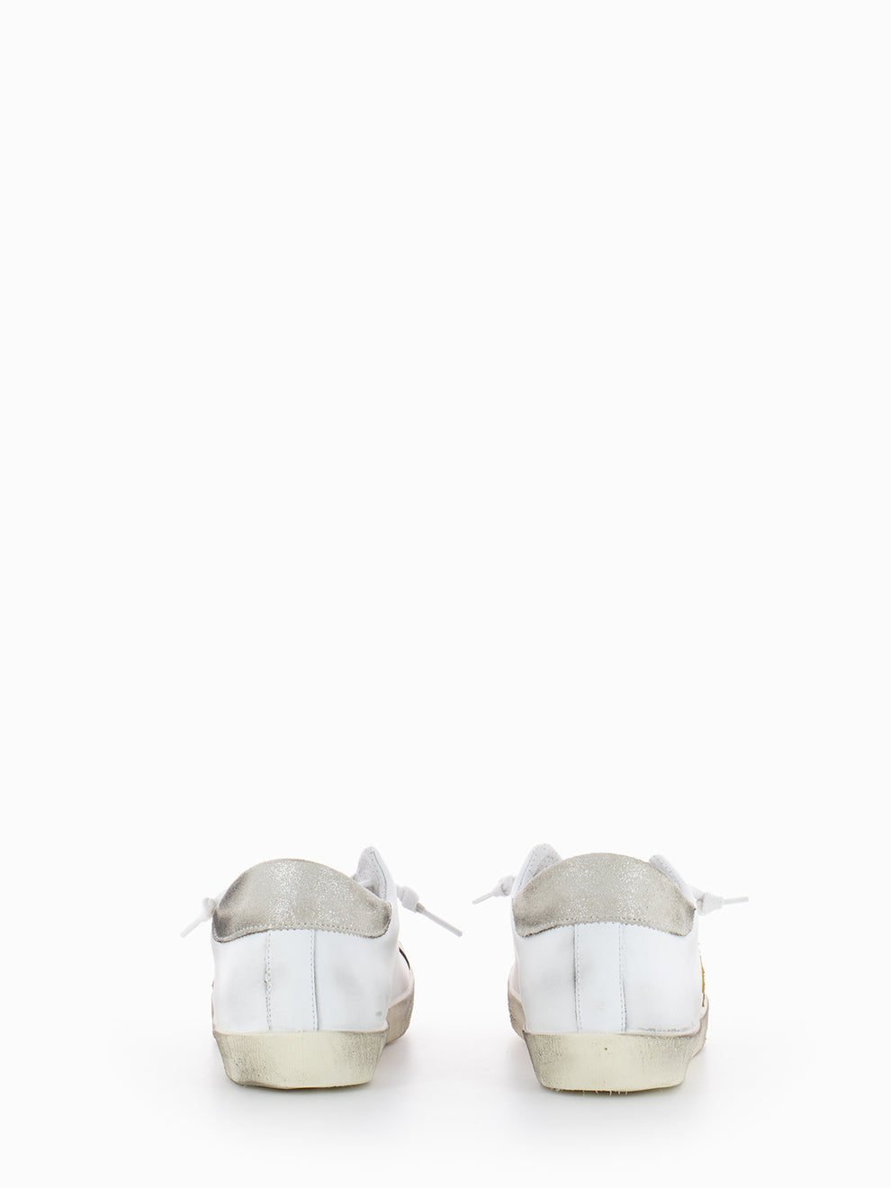 Low sneakers white / beige crust