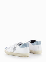 2STAR - Sneakers low bianco / crosta celeste