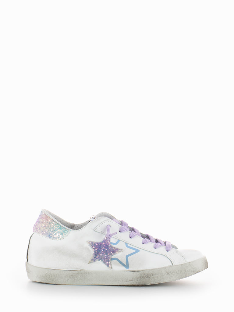 2STAR - Sneakers low bianco / multicolor