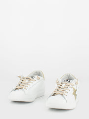 2STAR - Sneakers low bianco / oro cocco