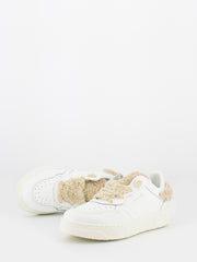 4FOURLINE - Low Max bianco / teddy beige