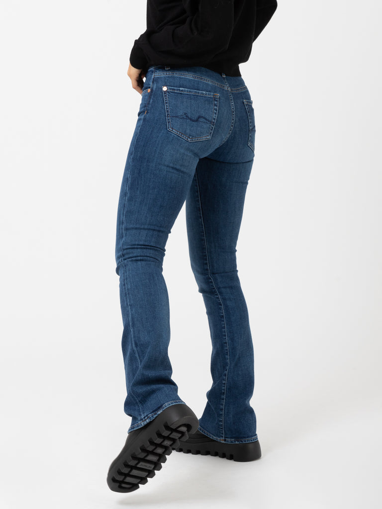 7 FOR ALL MANKIND - Jeans Bootcut Slim Illusion Highline dark blue