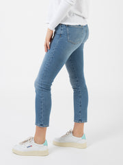 7 FOR ALL MANKIND - Roxanne ankle luxe vintage legend blu chiaro