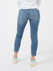 7 FOR ALL MANKIND - Roxanne ankle luxe vintage legend blu chiaro