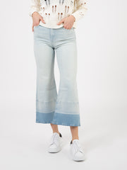 7 FOR ALL MANKIND - The Cropped Jo Luxe Vintage Sunland light blue