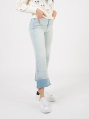 7 FOR ALL MANKIND - The Cropped Jo Luxe Vintage Sunland light blue