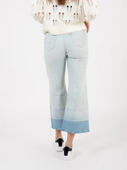7 FOR ALL MANKIND - The Cropped Jo Luxe Vintage Sunland light blue
