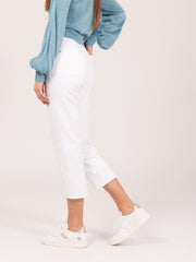 7 FOR ALL MANKIND - The Modern Straight luxe vintage white