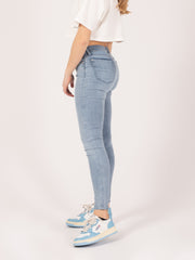 7 FOR ALL MANKIND - The Skinny Crop bair mirage light blue