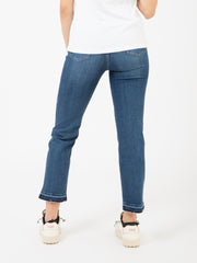 7 FOR ALL MANKIND - The straight crop Soho light blue