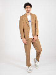 DANILO PAURA - Blazer Crew monopetto coffee