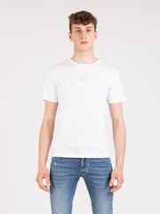 SEAY - T-shirt White Palms bianca