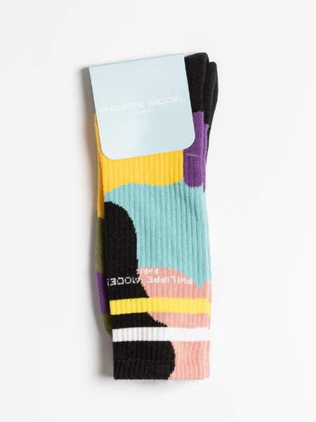 Calzini Antoine Coton Camouflage Multicolor
