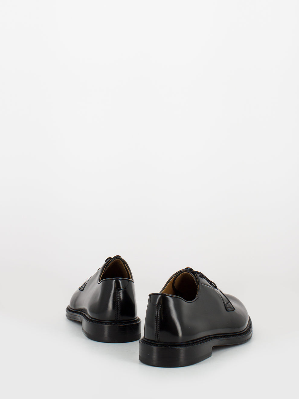 Black Leather Derby Horse