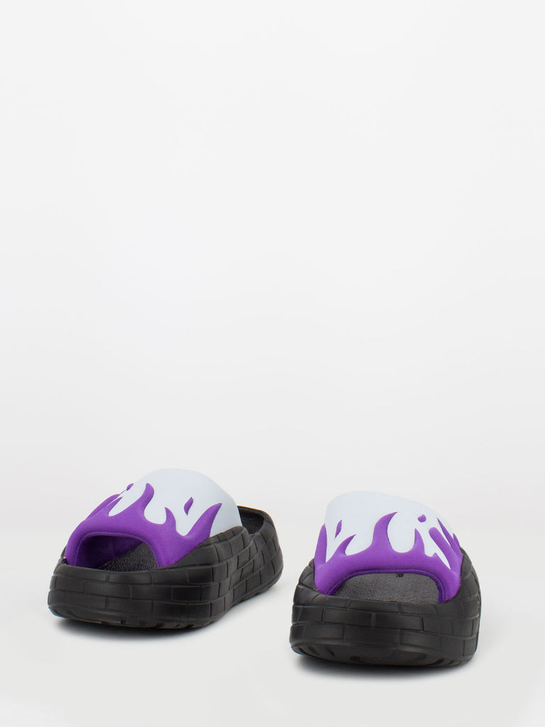 ACUPUNCTURE - NYU Slide black / violet / mint