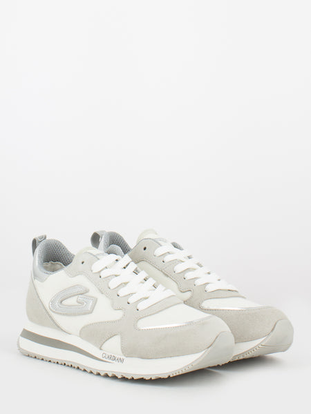 Sneakers WEN 0062 pearl / white in suede e nylon