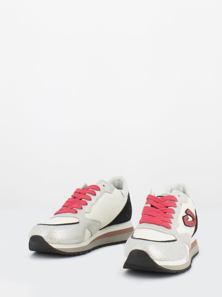 ALBERTO GUARDIANI - Sneakers WEN 0077 low bianco / rosa / nero