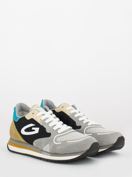 Sneakers WEN 0088 grey / black / nut